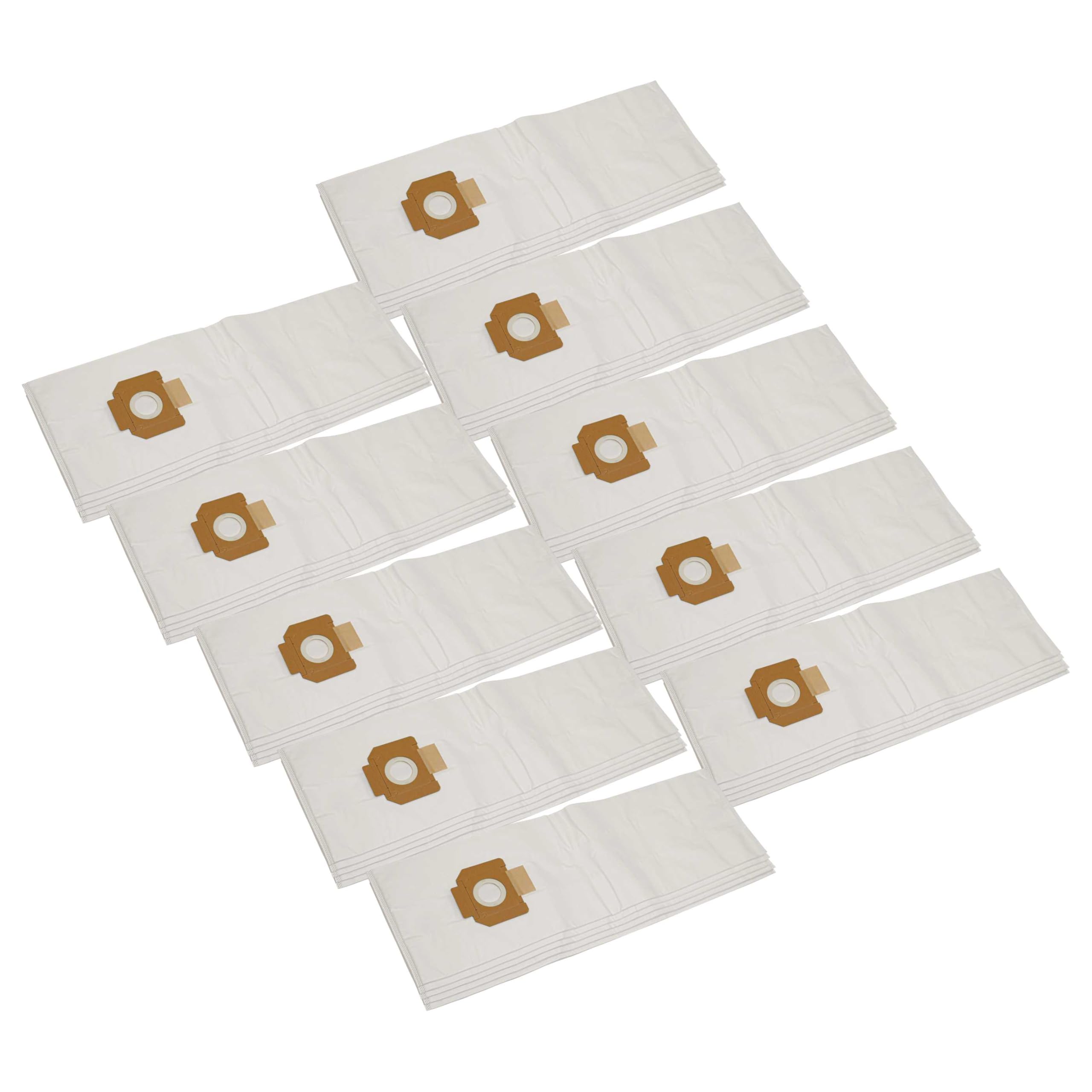 vhbw 50x bolsa compatible con Nilfisk Attix 302002904, 302002892, 995-OH aspiradora - 45 cm x 28 cm blanco