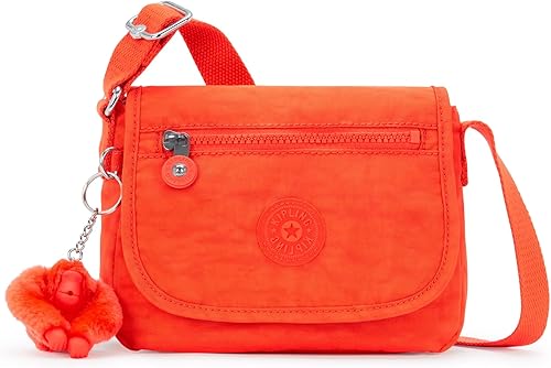 Miniatura 44 de Kipling Sabian - Mini bolso cruzado impreso, Negro Tonal, 1 Unidad (Paquete de 1), Casual Negro Tonal,Aqua Tides Metallic,cielo brillante,Caramelo
