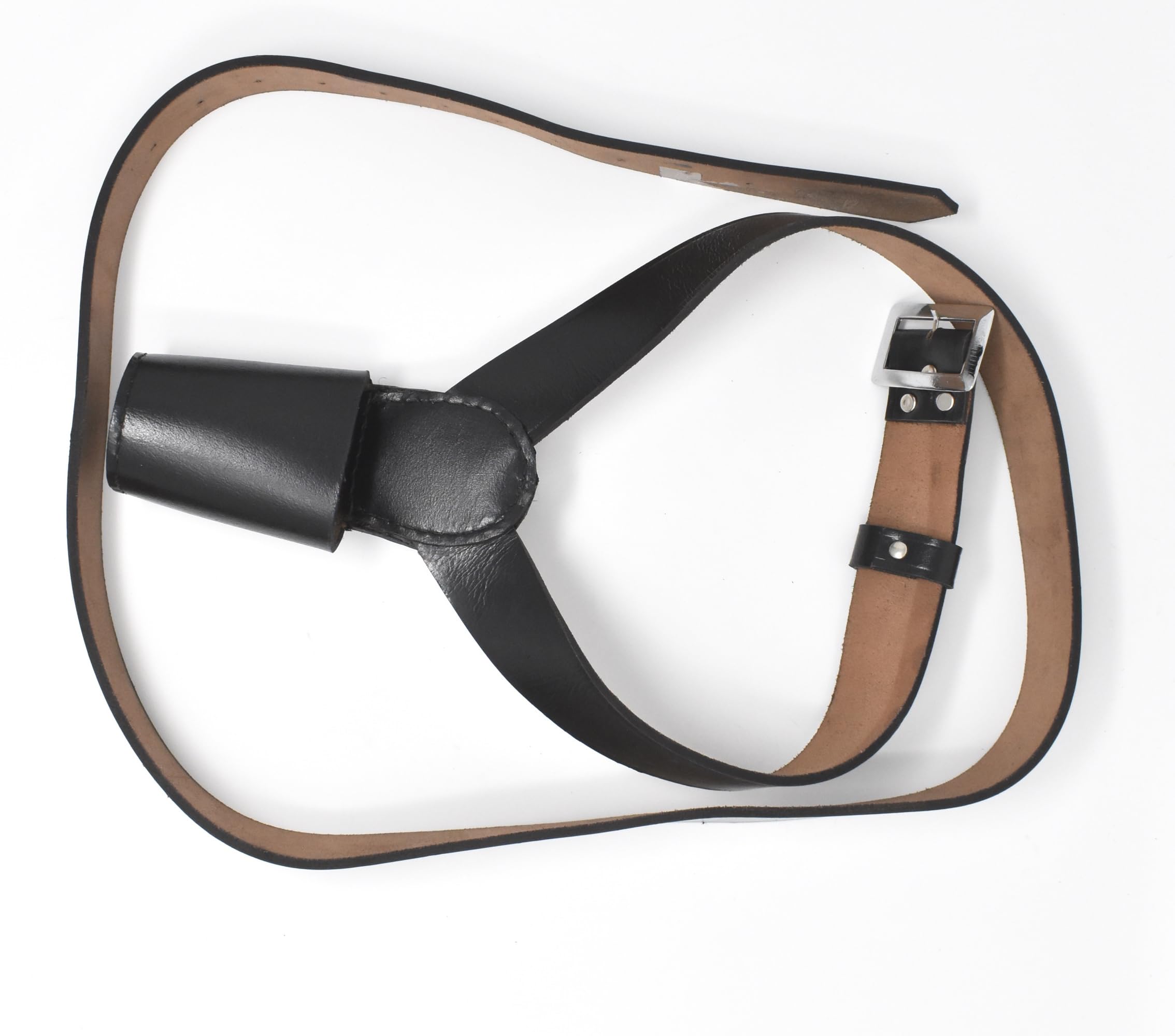 Uniform Store London Ceinture croisée, porte-drapeau, support de drapeau de ceinture, épaule gauche noire R1827
