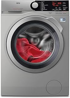 AEG L7FEE842S pralka bez instalacji, obciążenie przednie, 8 kg/1400 obr./min, seria 7000, silnik inwerterowy, funkcja pary, szybki program, panel sterowania LCD, drzwi XL, sadzony, A+++