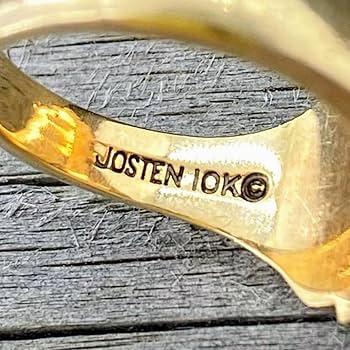 【希少】ジャスティン カレッジリング 10K イエローゴールド 1973 Amazon.co.jp: ジャスティン カレッジリング 10K イエロー