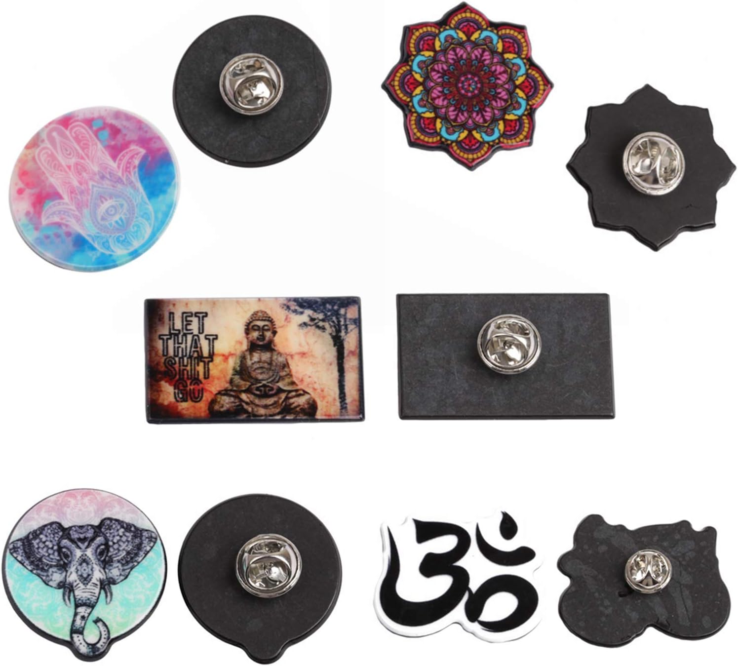 5 Pack Spiritual Pins