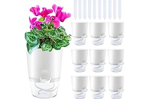 Haawooky Small Self Watering Planters for Indoor Plants