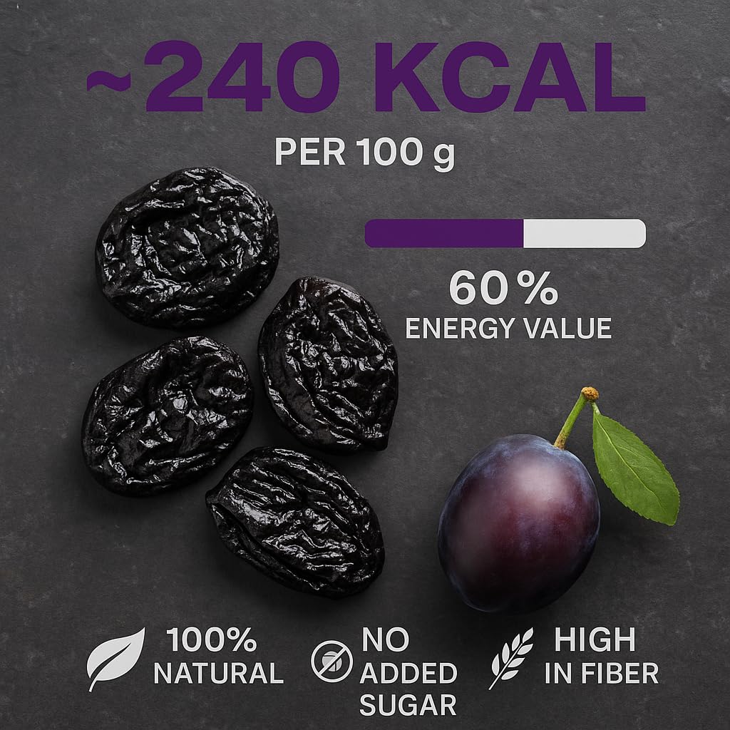 GiDeli Ciruelas secas 15 kg sin piedra sin azúcar de Chile
