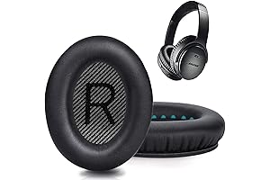 Replacement Ear Pads for Bose Quietcomfort 35 & 35ii Headsets