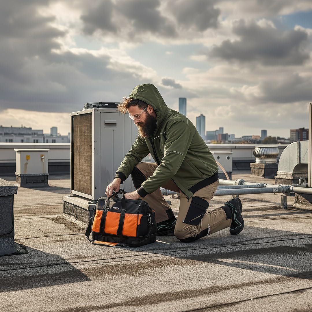 Arbeitsbedarf24 - Sac à outils professionnel avec bandoulière avec support à outils boîte à outils de 23 sacs à outils