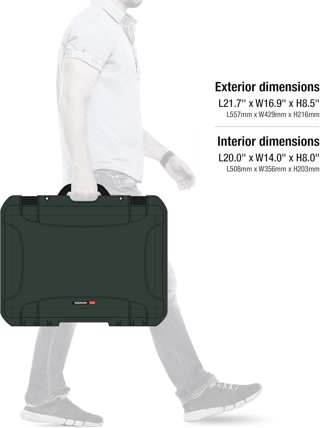 Rеvіеw Dіѕсоunt Nanuk 940 Ronin M Waterproof Hard Case with Custom Foam Insert for DJI Ronin M Gimbal Stabilizer System - Olive,940-RON6