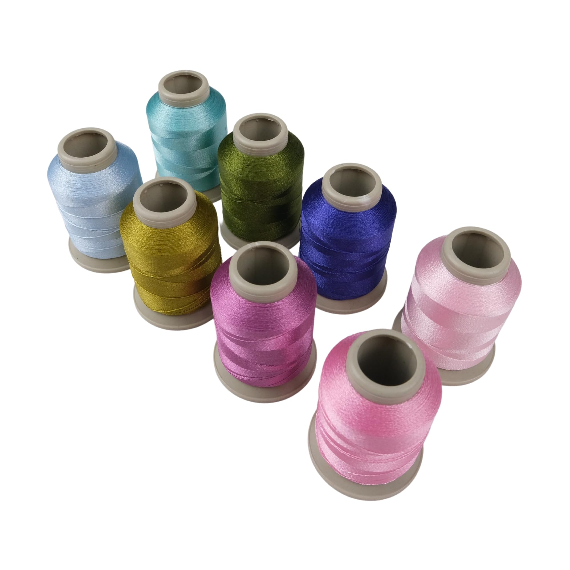 Mixed Color Embroidery Thread Set of 8 | 903 | 1497 | 9071 | 8883