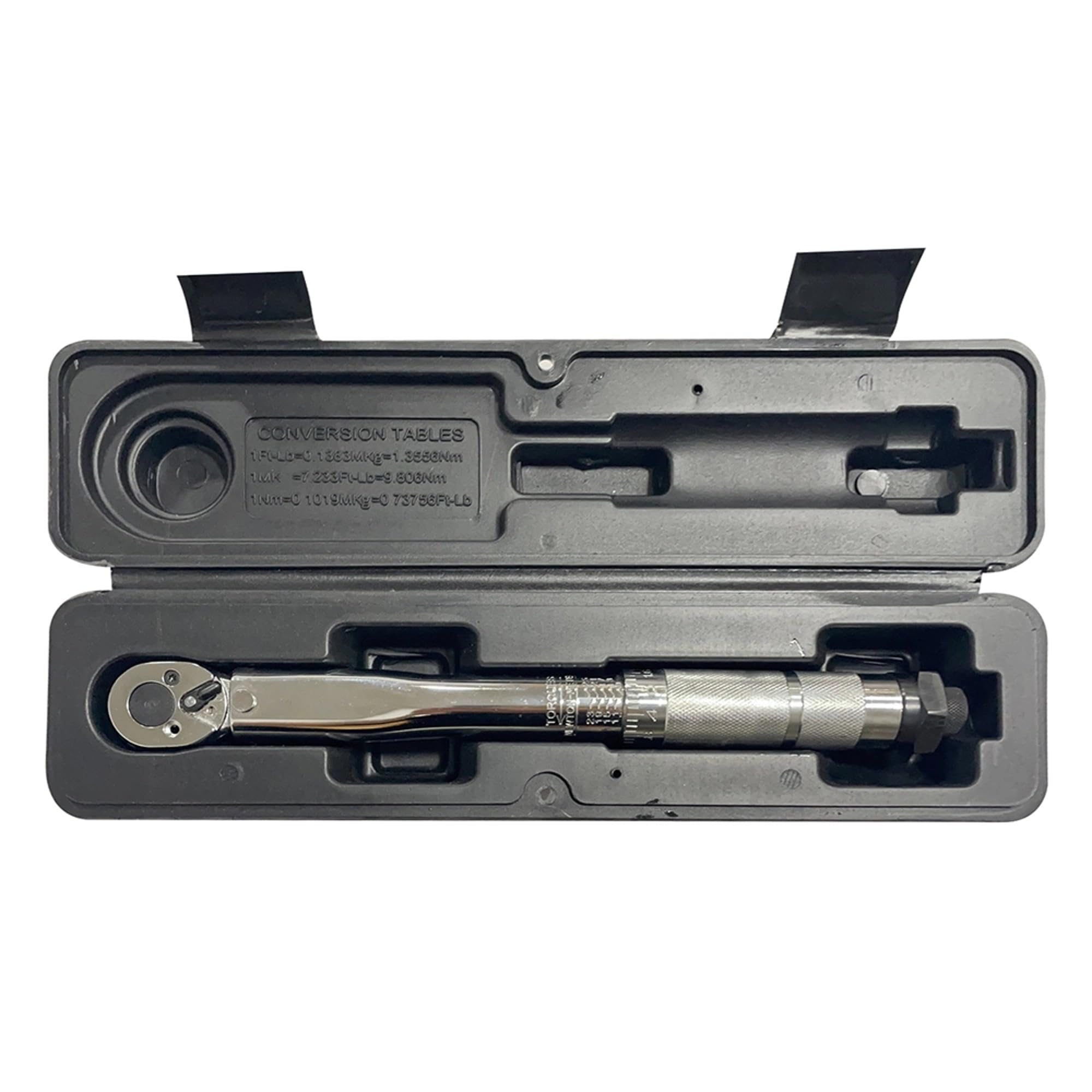 Clé dynamométrique 1/4" 5-25 Nm pour éviter le serrage excessif des vis