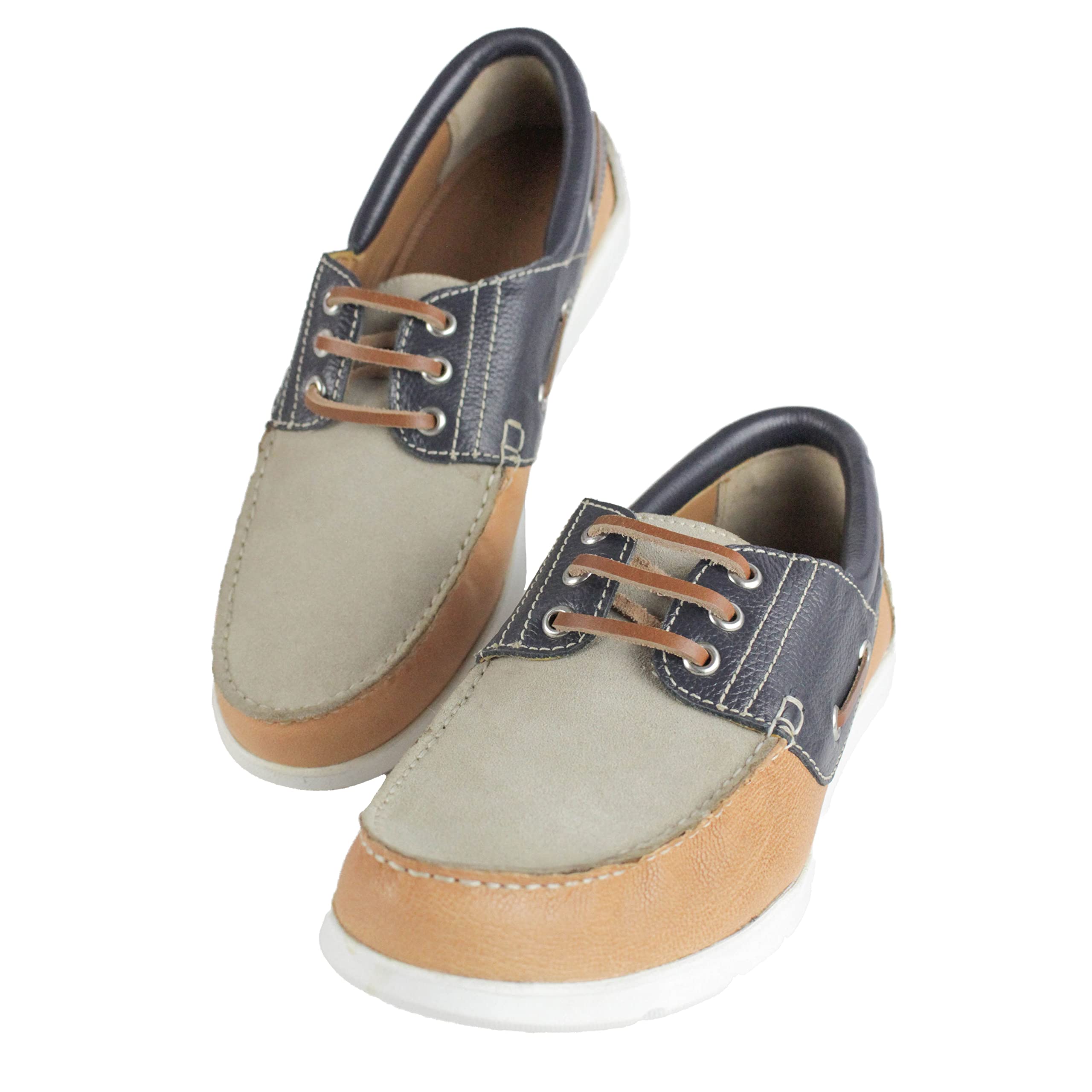 Zerimar Náuticos Hombre Verano | Náuticos de Piel para Hombre | Mocasines Hombre | Zapatos Náuticos Hombre