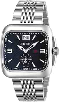 Amazon.co.jp: [GUCCI(グッチ)] グッチ 腕時計 クーペ ブラック文字盤