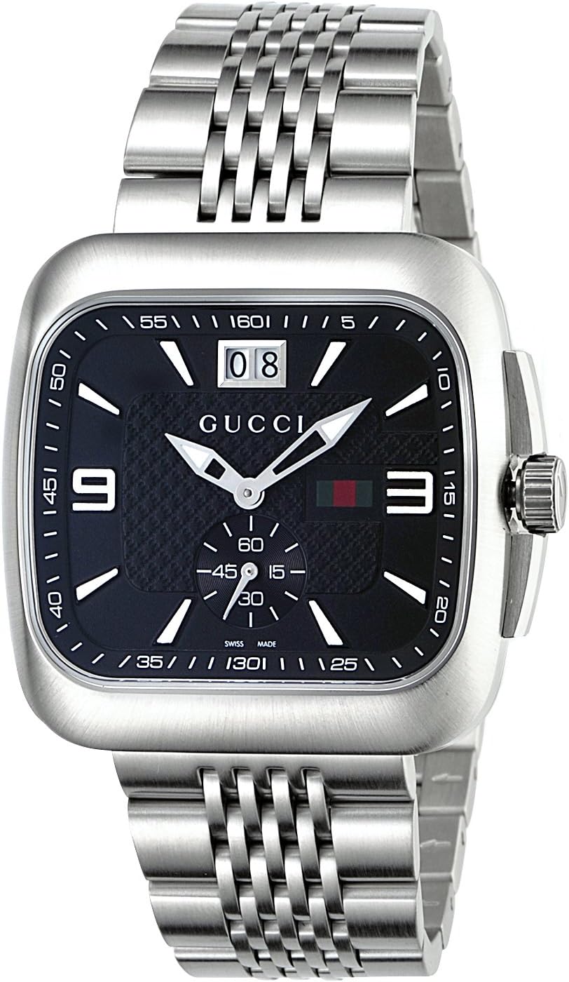 [Gucci] Gucci Gucci Coupe Watch Black Dial Date YA131305 Men's [parallel import goods]