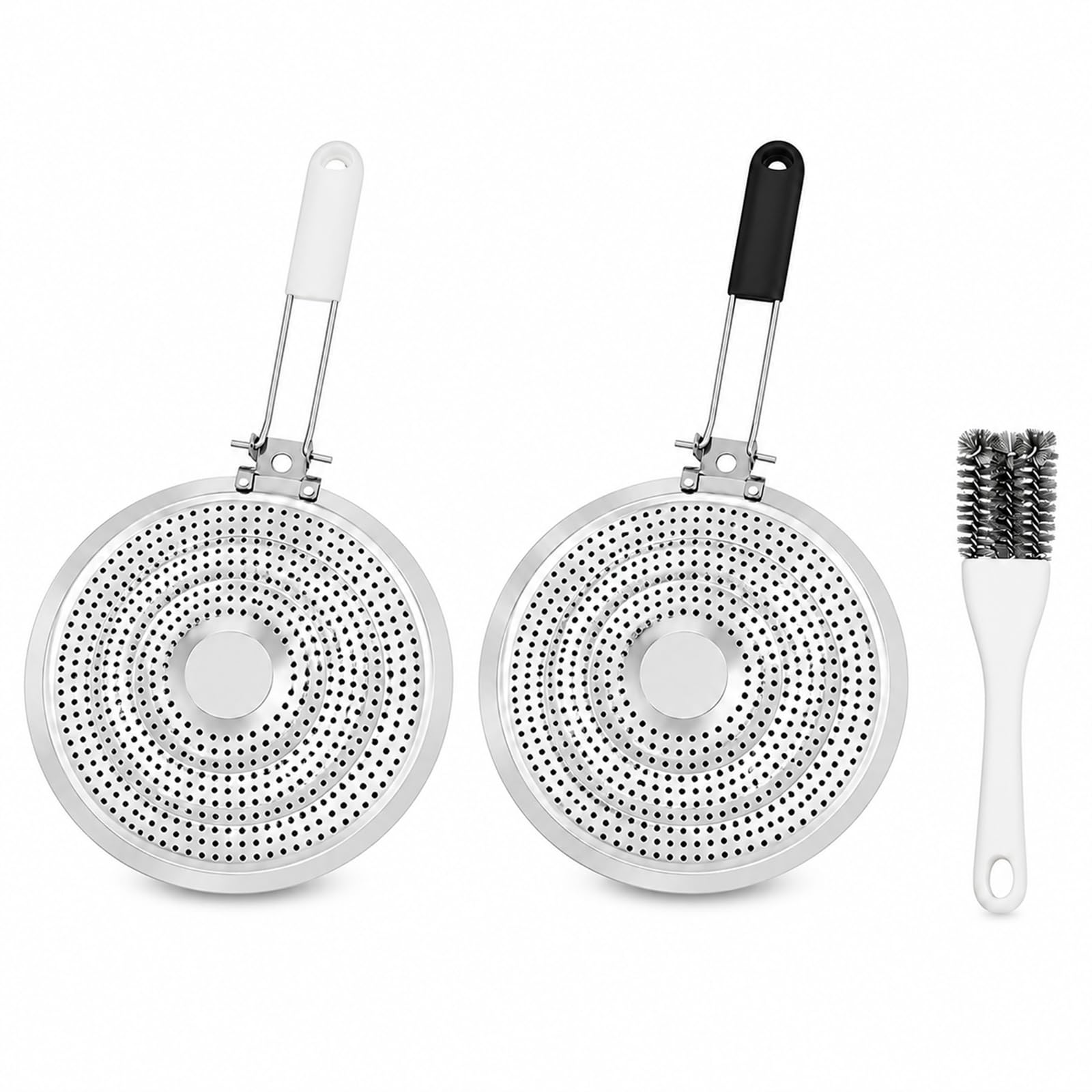 2Pcs Heat Diffuser, Stainless Steel