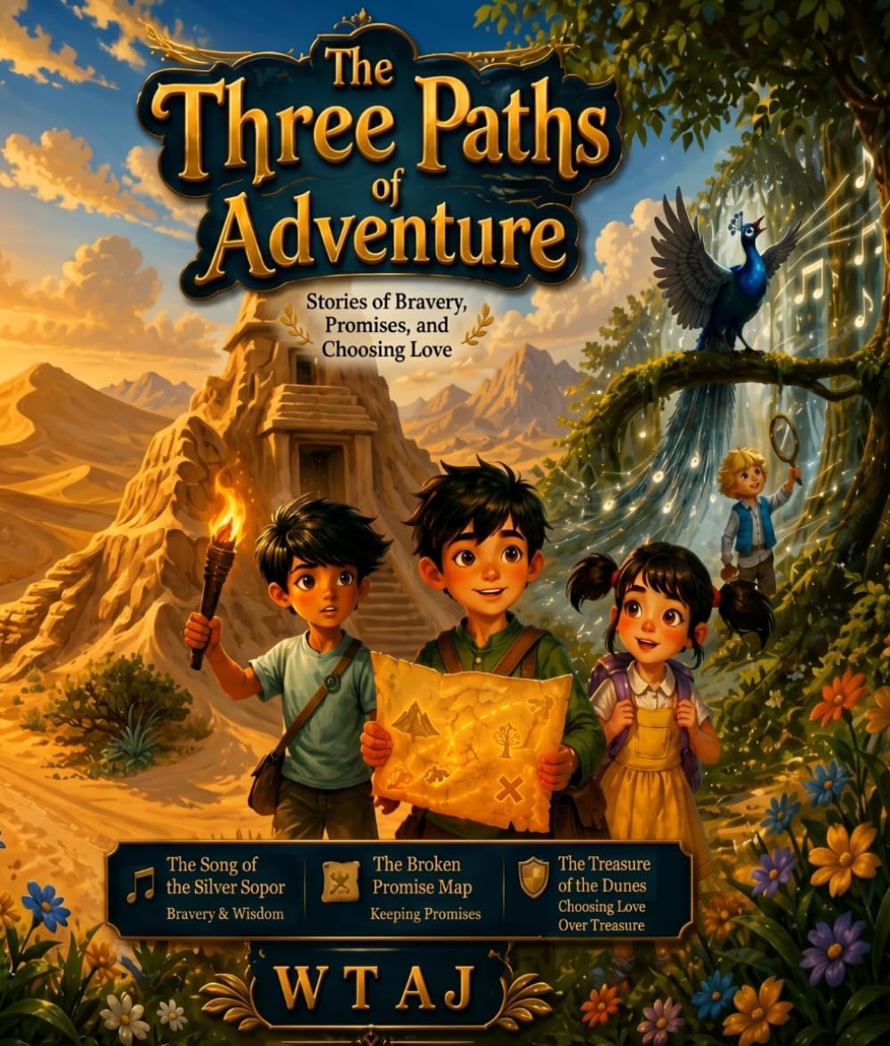 The Three Paths of Adventure: Stories of Bravery, Promises, and Choosing Love