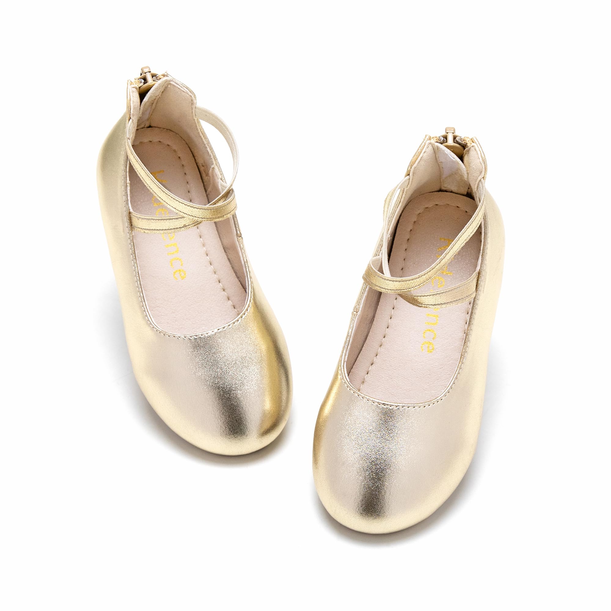 Kiderence Toddler Girls Dress Shoes Little Kids Mary Janes Ballet Flats Toddler