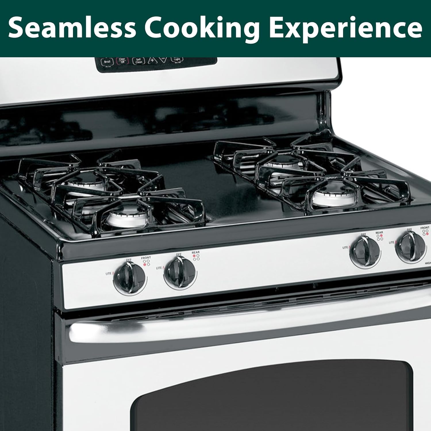 WB31K10034 Burner Grates XL44 Stove Replacement Parts for GE Stove Grates Cooktop Parts GE Gas Range Grates Stove Top Burner Grates JGBP29MEM1BS GE Oven Grates Cooktop Grates Stove Rack Set 4 Pcs