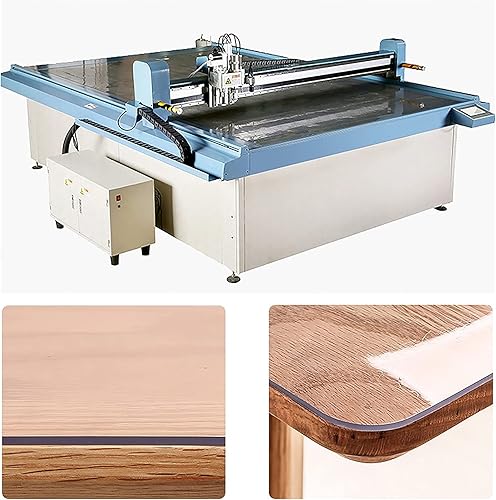 Miniatura 6 de Cubierta de mesa transparente impermeable, protector de mesa de PVC, mantel de plástico transparente, alfombrilla de escritorio antideslizante,