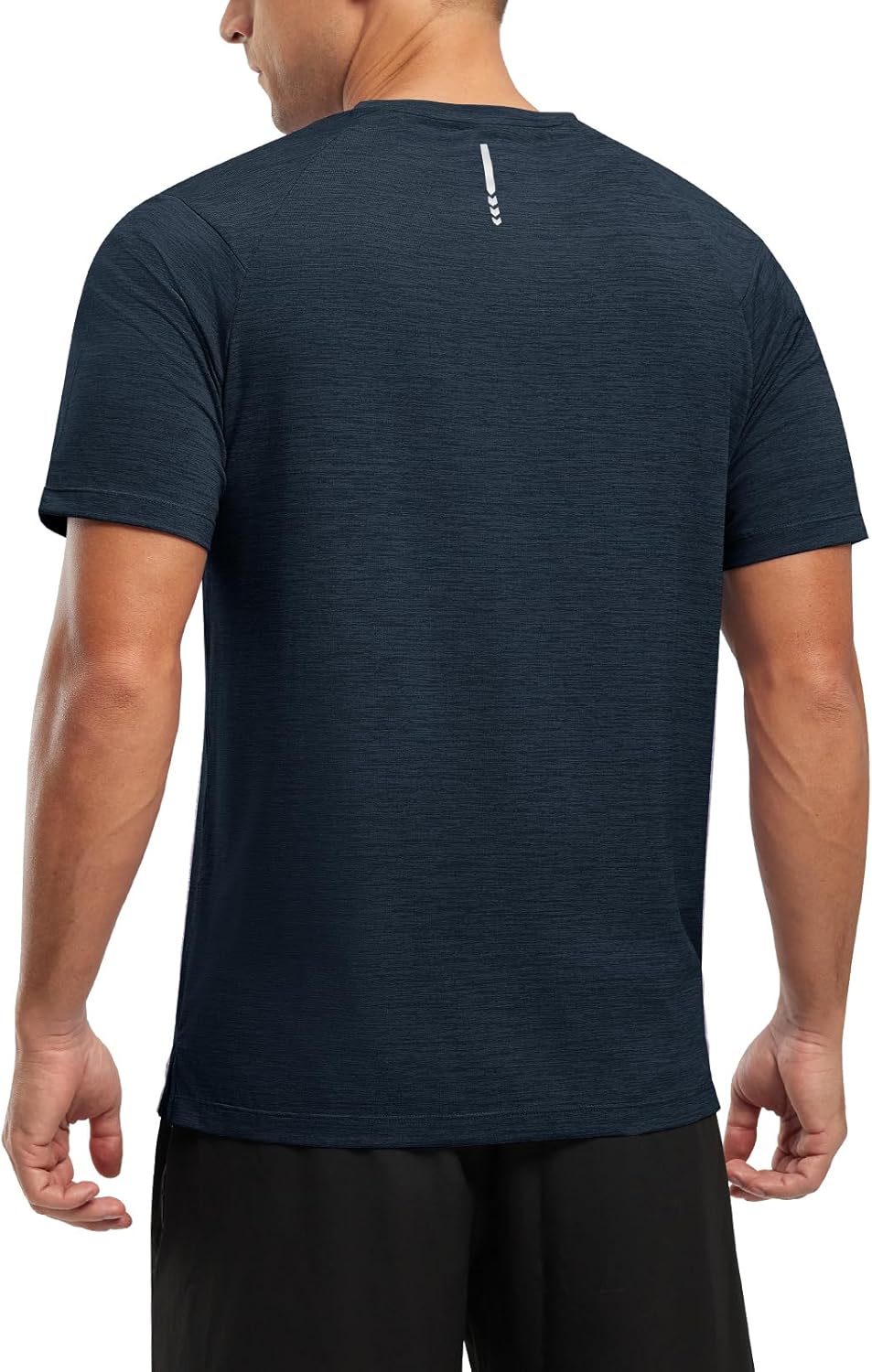 Rdruko Men's Dry Fit Workout Shirts Moisture Wicking Short Sleeve Athletic Running Gym Active T Shirts - Image 2