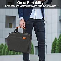 Vista 2 de MoKo Funda para Tablet de 9 a 11 Pulgadas, Bolsa de Hombro con Asa Protectora Compatible con iPad Air M3 de 11 pulgadas, iPad A16 2025, iPadPro