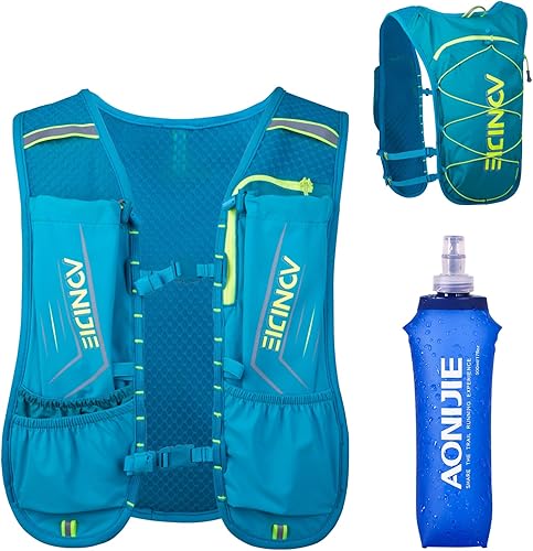 Miniatura 35 de Azarxis Chaleco de Hidratación para Correr Mochila 5L 5.5L para Mujeres y Hombres para Correr en Senderos Carrera de Maratón Ciclismo Senderismo #2