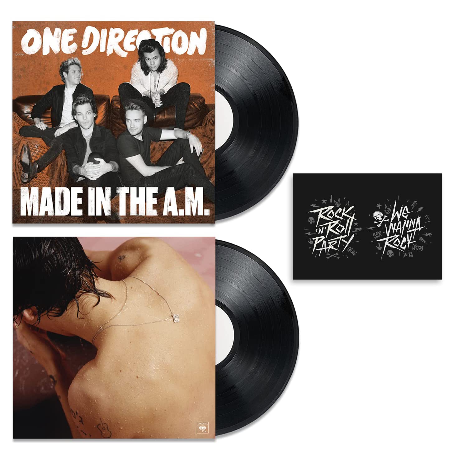 Collezione "The One Direction is Up", album di debutto, One Direction, realizzato in The A.M, Harry Styles, con biglietto illustrativo incluso