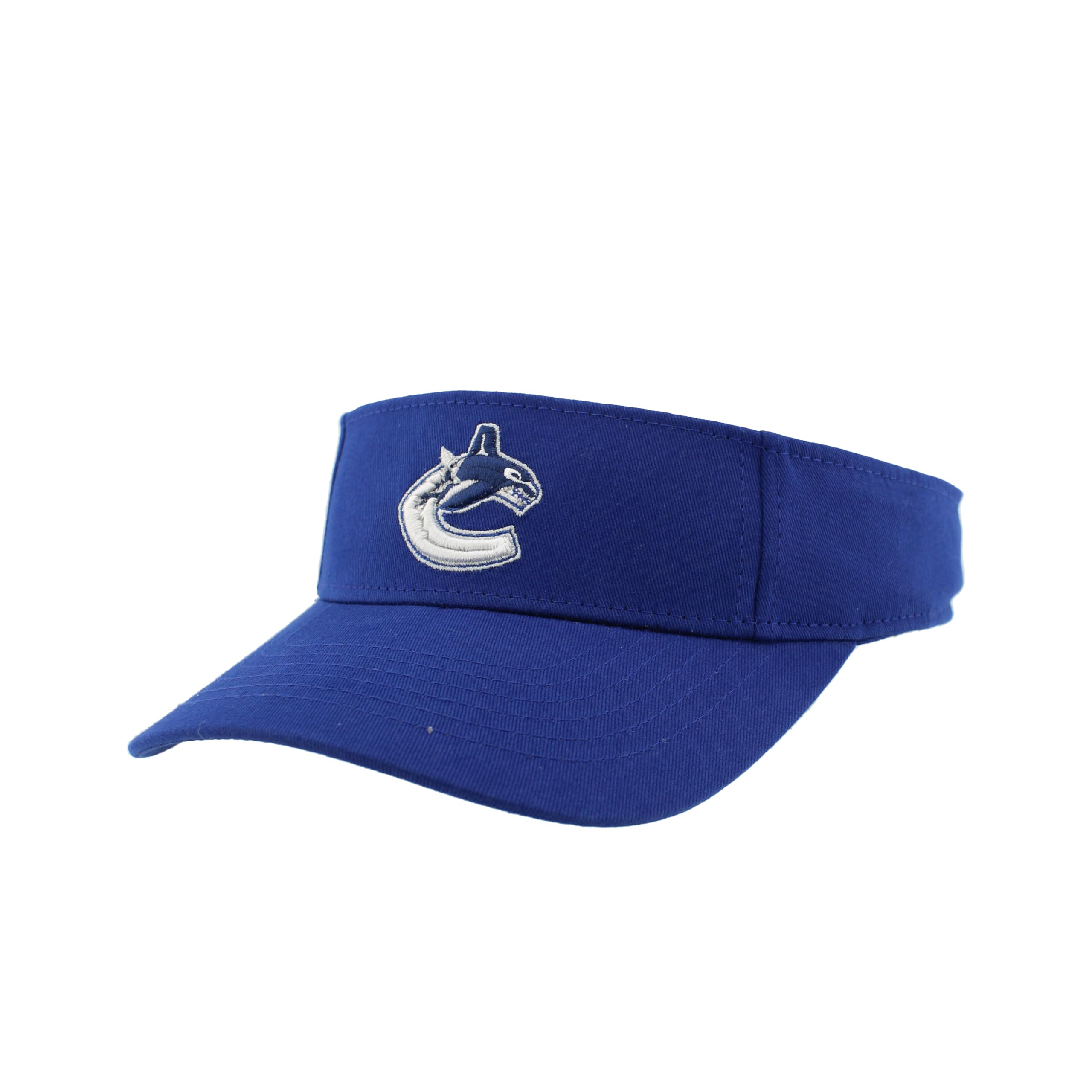 ZHATS NHL Unisex-Adult NHL Officially Licensed Visor Drill Icon Team Color
