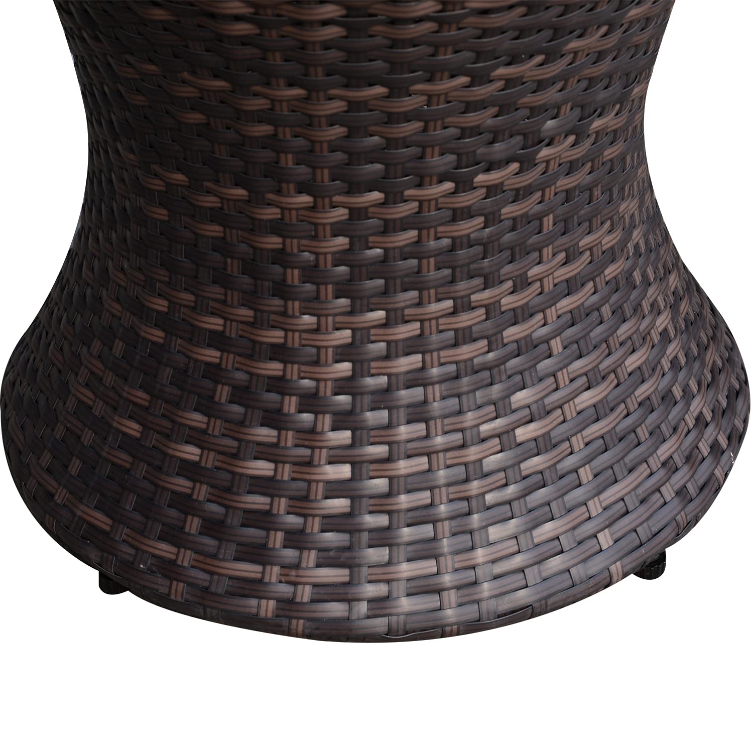 Outsunny Conservatory Patio Outdoor Garden Rattan Furniture Vase Chair