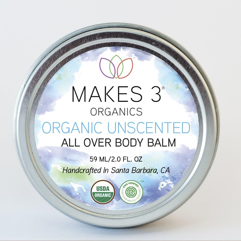 All Over Body Balm, Unscented, 2 Fluid Ounce