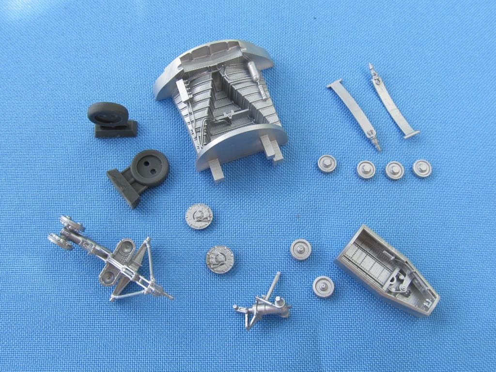 MDR48158-1/48 U-2A/C. Landing Gears (AFV Club), 3D-Printed