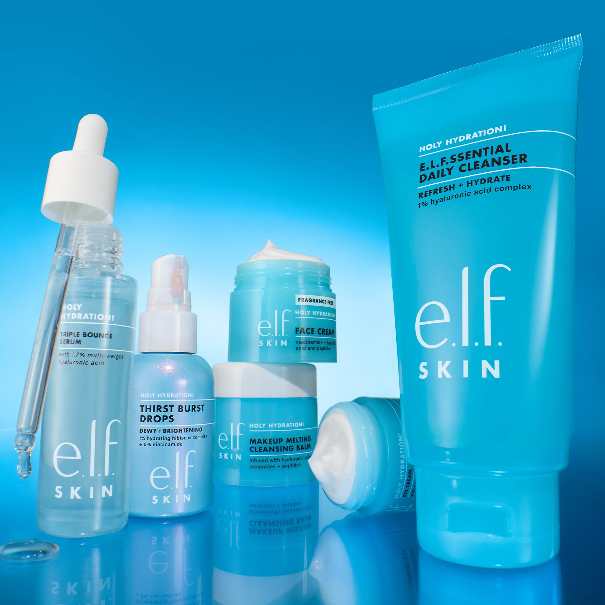 e.l.f. Holy Hydration Cleanser - Gentle Face Wash -6