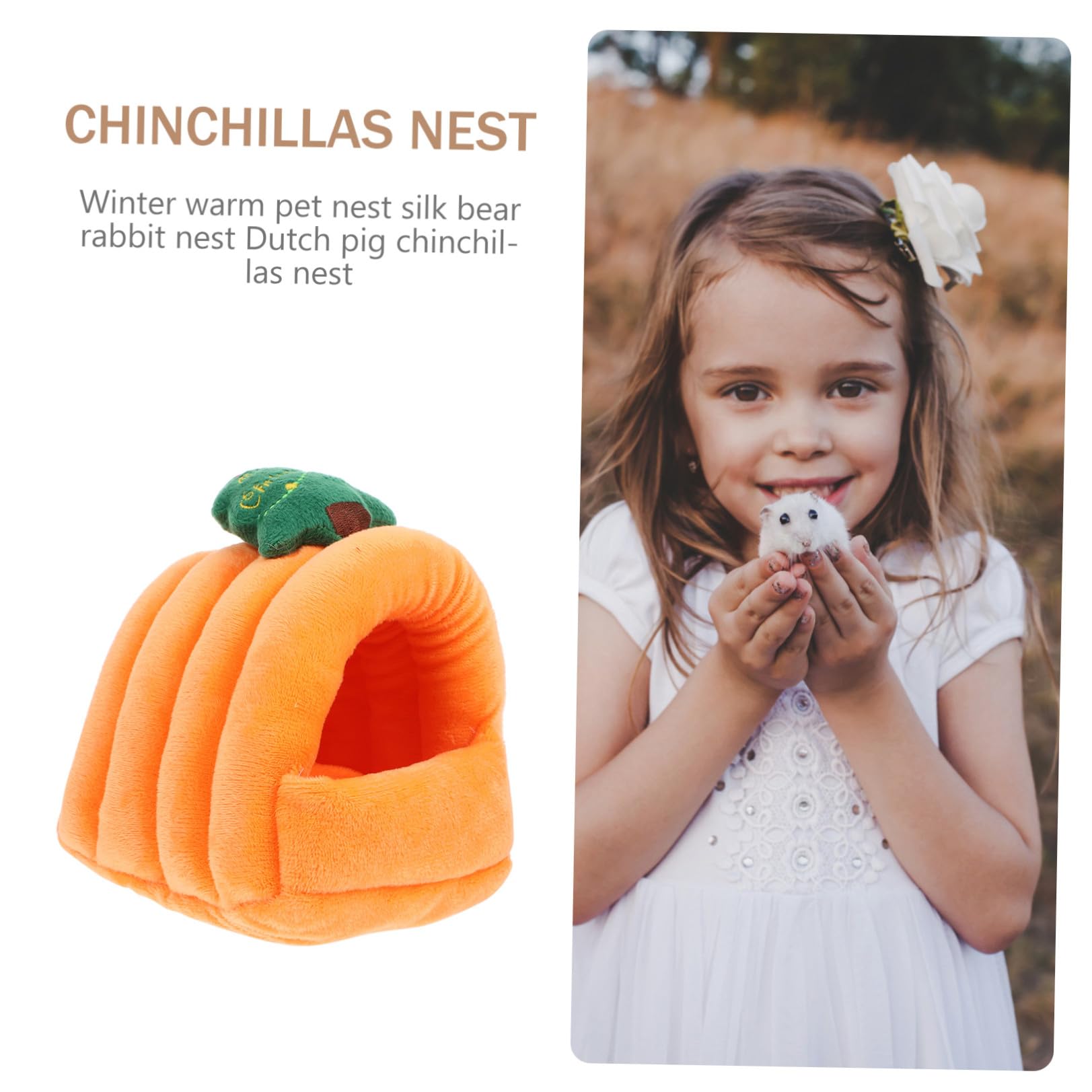 INOOMP 3piezas Cama Térmica para Hamster y Roedores Aislante De Invierno para Chinchillas y Cueva Cálida y