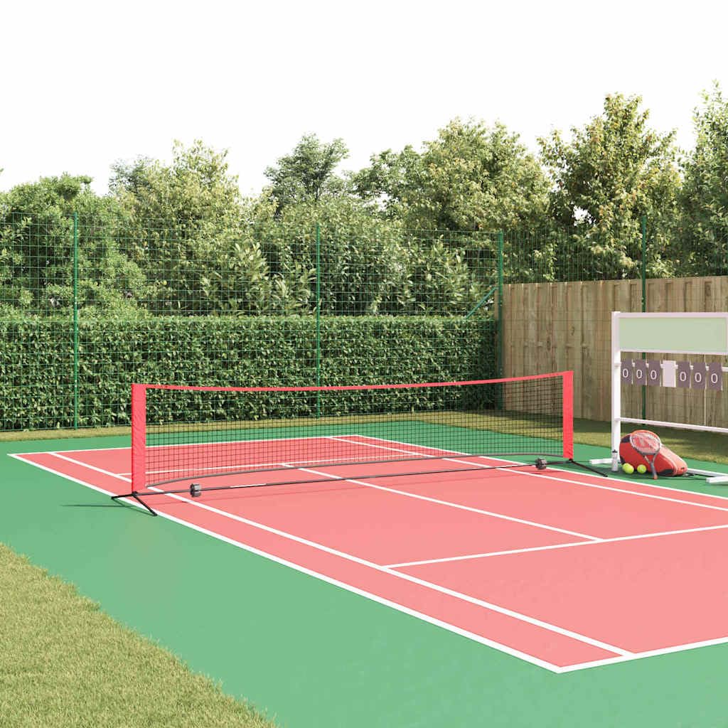 Tennisnetz für Garten und Freizeit 301 x 90,5 x 87 cm mit Tragetasche, faltbares Sportnetz für Innen- und Außenbereich
