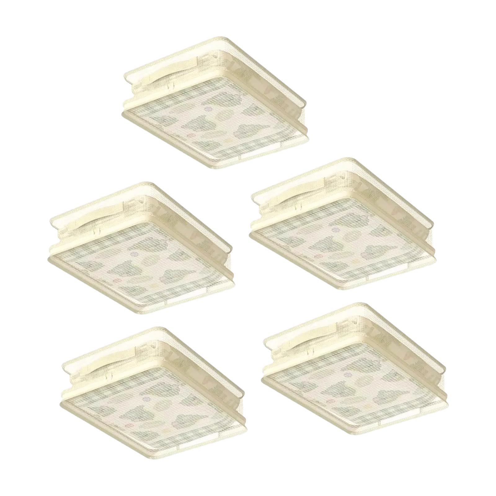 Modular Foldable Fabric Drawer Organizers for Home Closet Storage Breathable Container Storage Box