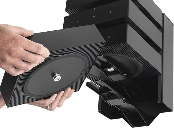 Flexson Dock for 4 Sonos Amps (Black)