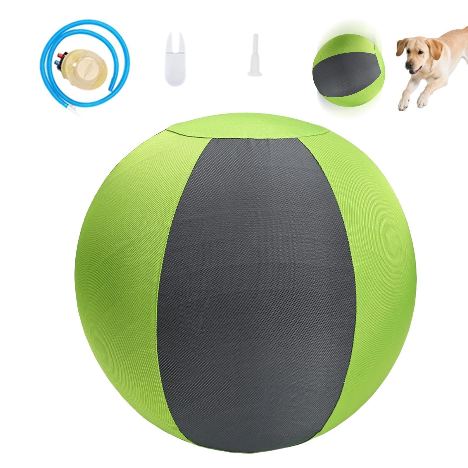 Pelota gigante pastoreo para perros Mordedor Inflable Cachorros | Juguete Ejercicio Cachorros Dueños de mascotas, amantes de animales, entrenadores, patio, jardín, parque, piscina