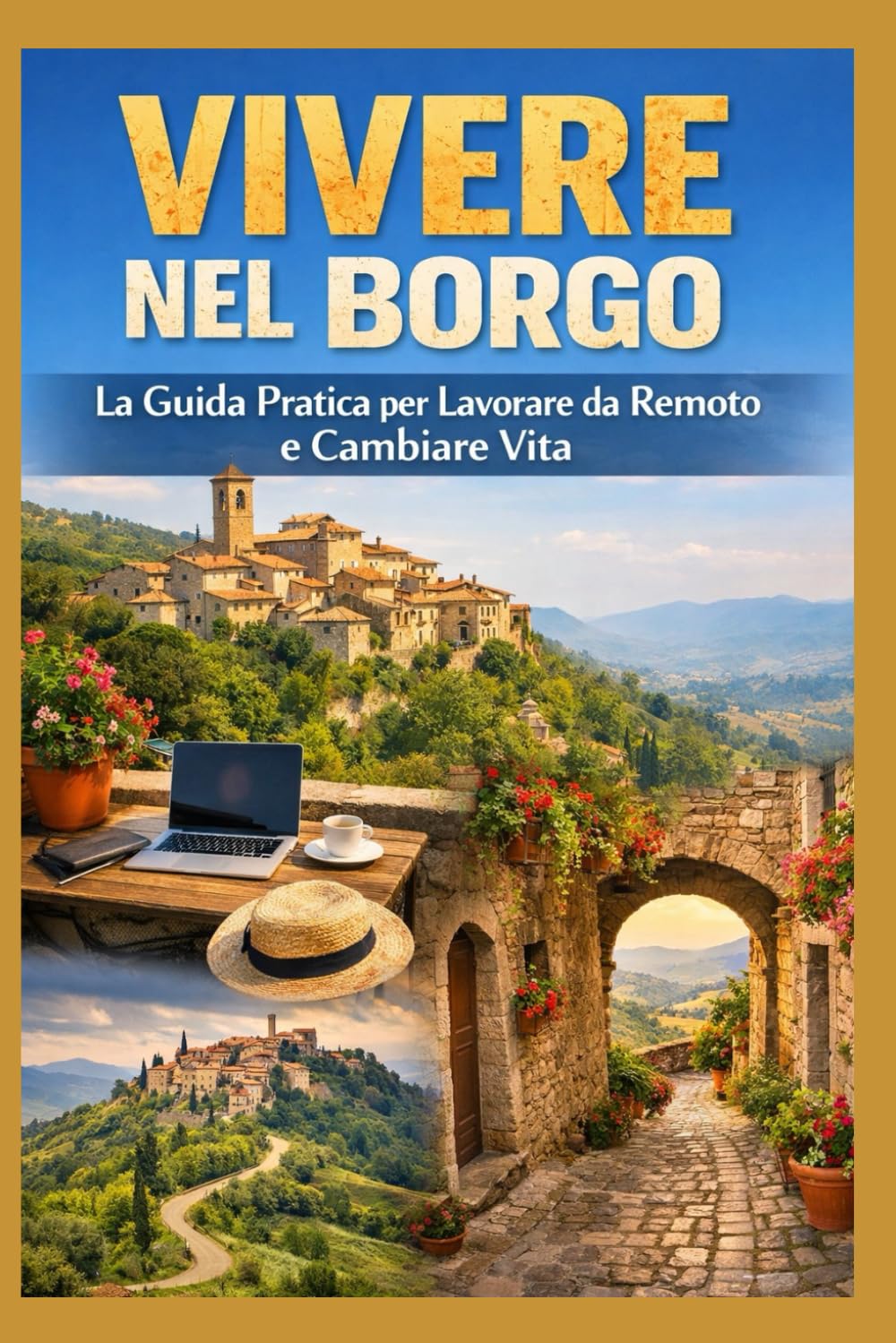 VIVERE NEL BORGO: La Guida Pratica per Lavorare da Remoto e Cambiare Vita: Dal caos della metropoli alla pace della provincia: come trasformare una casa in pietra in un hub tecnologico