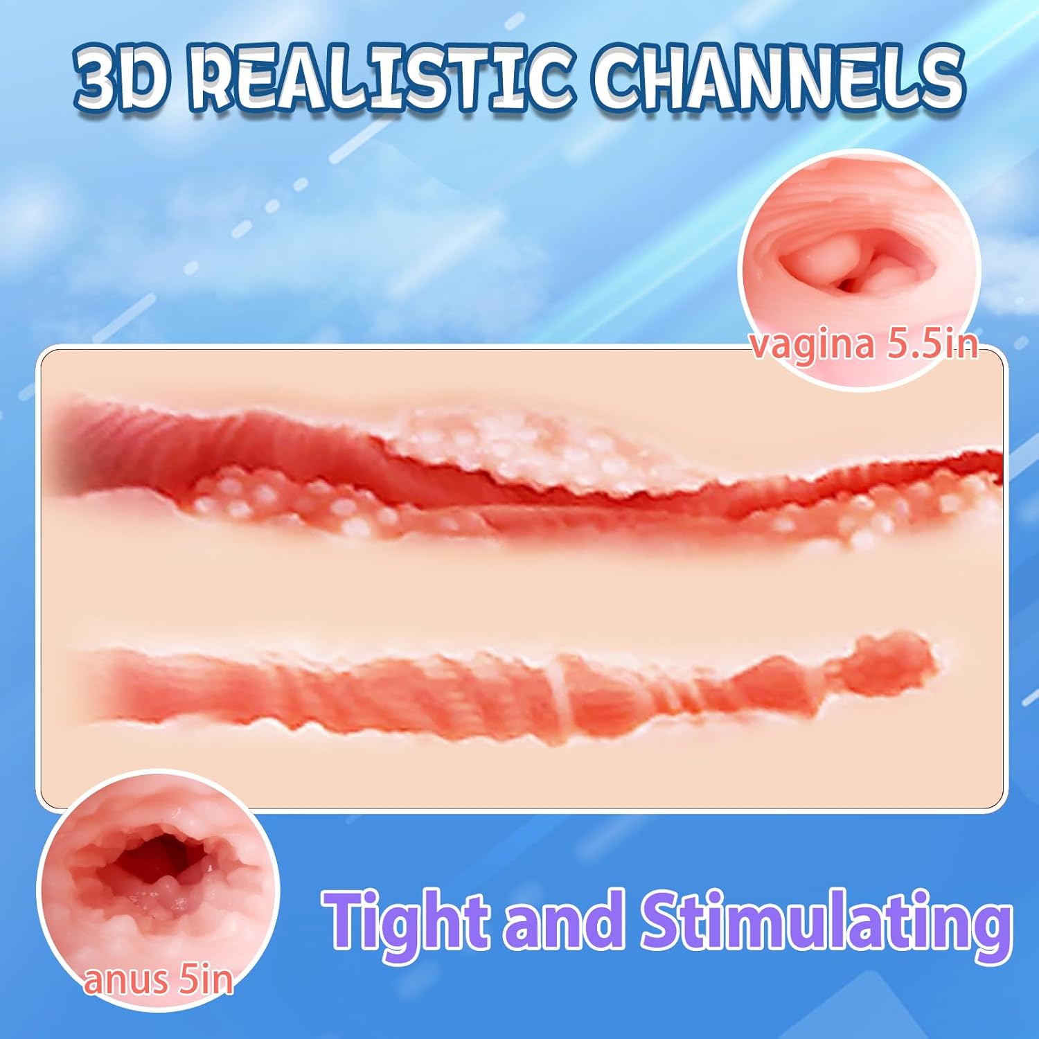 11LB Pregnant Sex Doll Male Masturbator, Small Pocket Pussy with Dual 3D Realistic Pussy Ass Channels, Pregnant Sex Dolls for Men Masturbation and Orgasm,11LB