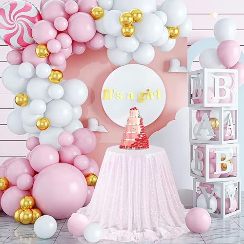 Miniatura 7 de Mantel de lentejuelas brillantes de 60 x 102 pulgadas, para decoración de bodas, cumpleaños, baby shower, color lavanda