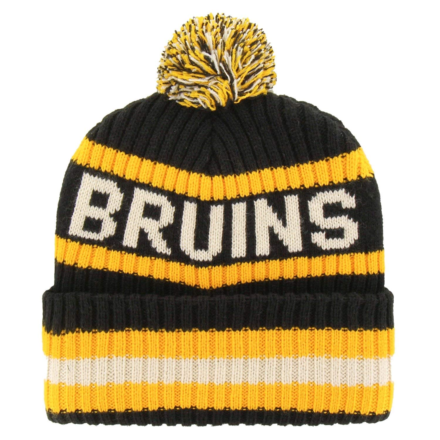 BOSTON BRUINS BERING '47 CUFF KNIT OSF / BLACK / A