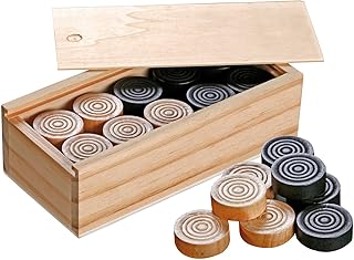 Philos Philos-3052 Backgammon Accessories-Piezas de Reina y Molino, diámetro 30 mm, Color marrón Claro, Medium 3052