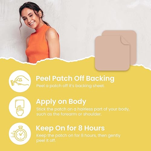 Miniatura 2 de Parches de magnesio (paquete de 60)  Parche 100% natural para mujeres y hombres  con calcio  Apoyo muscular y óseo, calmante  Fórmula mejorada