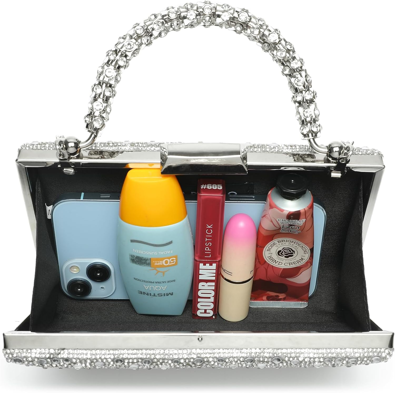 CARIEDO Women's Sparkling Clutch Purse Elegant Glitter Evening Bags Bling Evening Handbag for Dance Wedding Party Prom Bride - Image 5