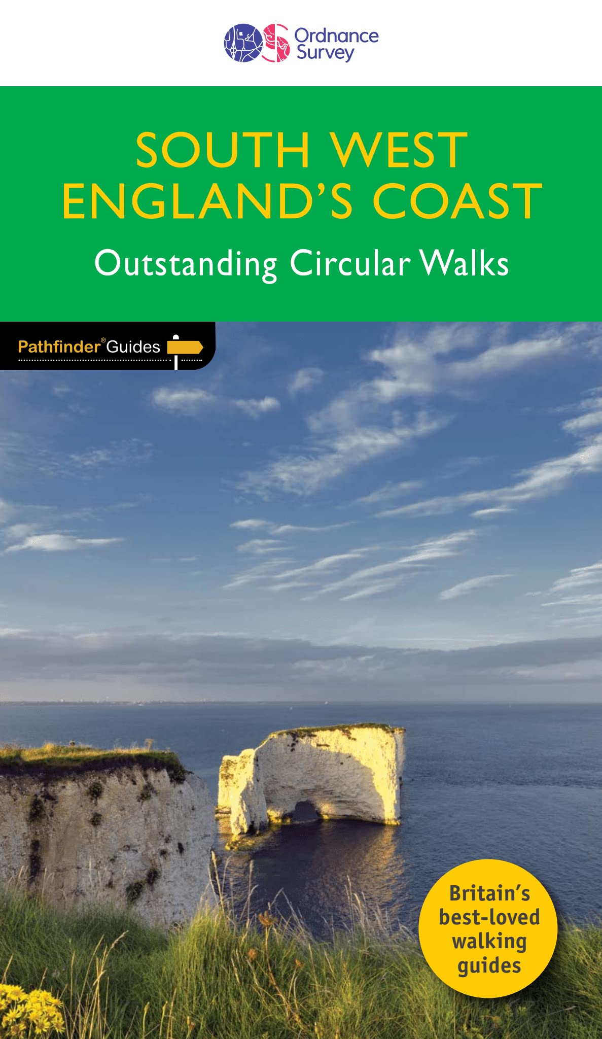 South West Englands Coast Pathfinder Walking Guide   by Sue Viccars PAPERBACK