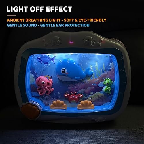 Miniatura 3 de Juguete musical para dormir para bebé, máquina de sonido con sonidos ligeros y relajantes, cuna infantil móvil colgante y juguete de viaje en