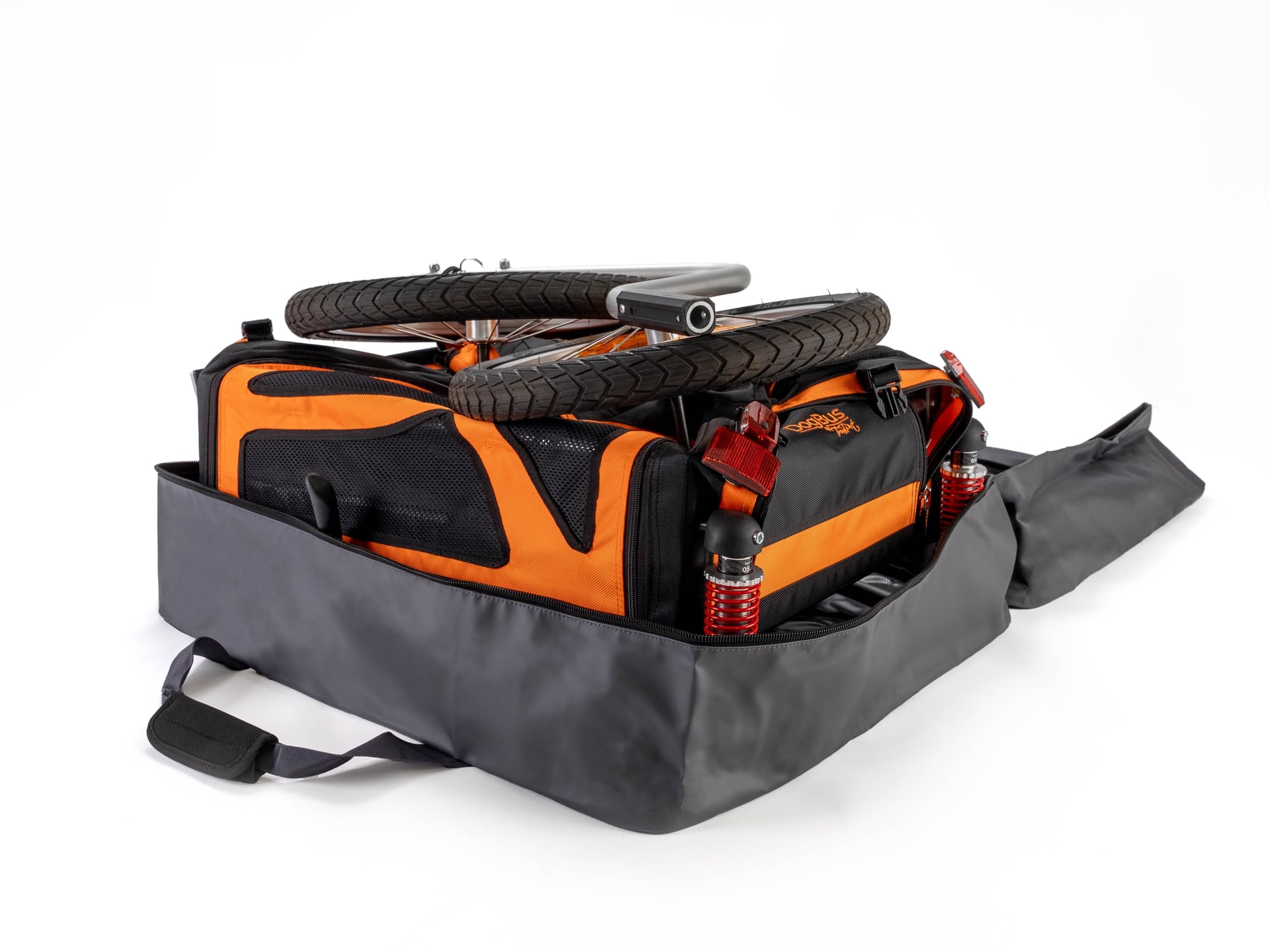 TrendPet Trailer Bag, Aufbewahrungstasche für Fahrradanhänger (Anthrazit, S) Sport & Freizeit