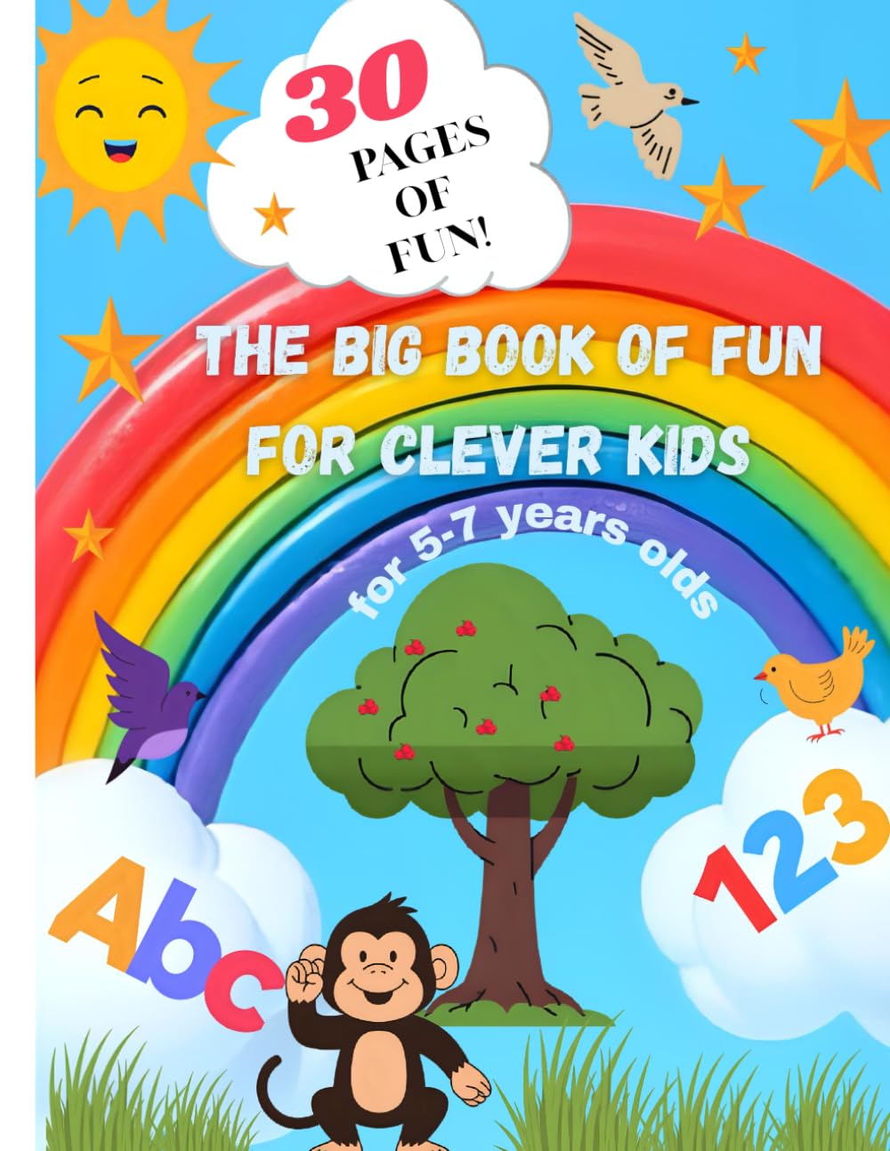 The Big Book of Fun for Clever Kids - Activity book: 30 pages of fun!