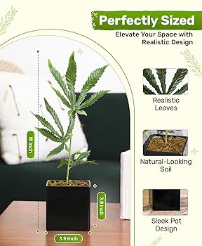 光触媒　フェイクグリーン　◯◯ファナ　人工観葉植物　大麻　CBD# 12757 Amazon｜FeyFey フェイクグリーン 大麻 マリファナ CBD 造花