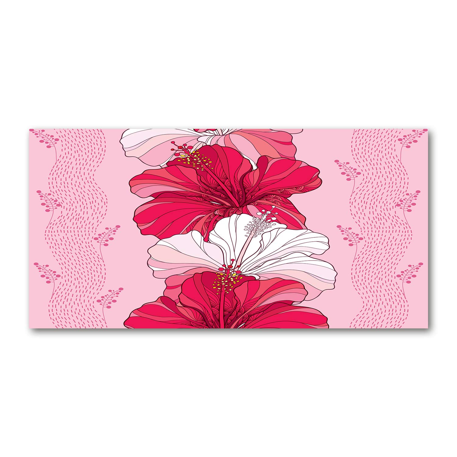 Image Verre Plastique Tulup 140x70cm pour salon design et exotique