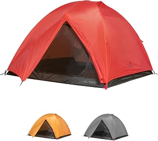 Mountain Ultra Tents, 1-4 Person Backpacking Tent, Lightweight, Perfect for Camping, Hiking and Backpacking – Waterproof and Built to Last