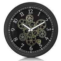 Real Moving Gear Clock